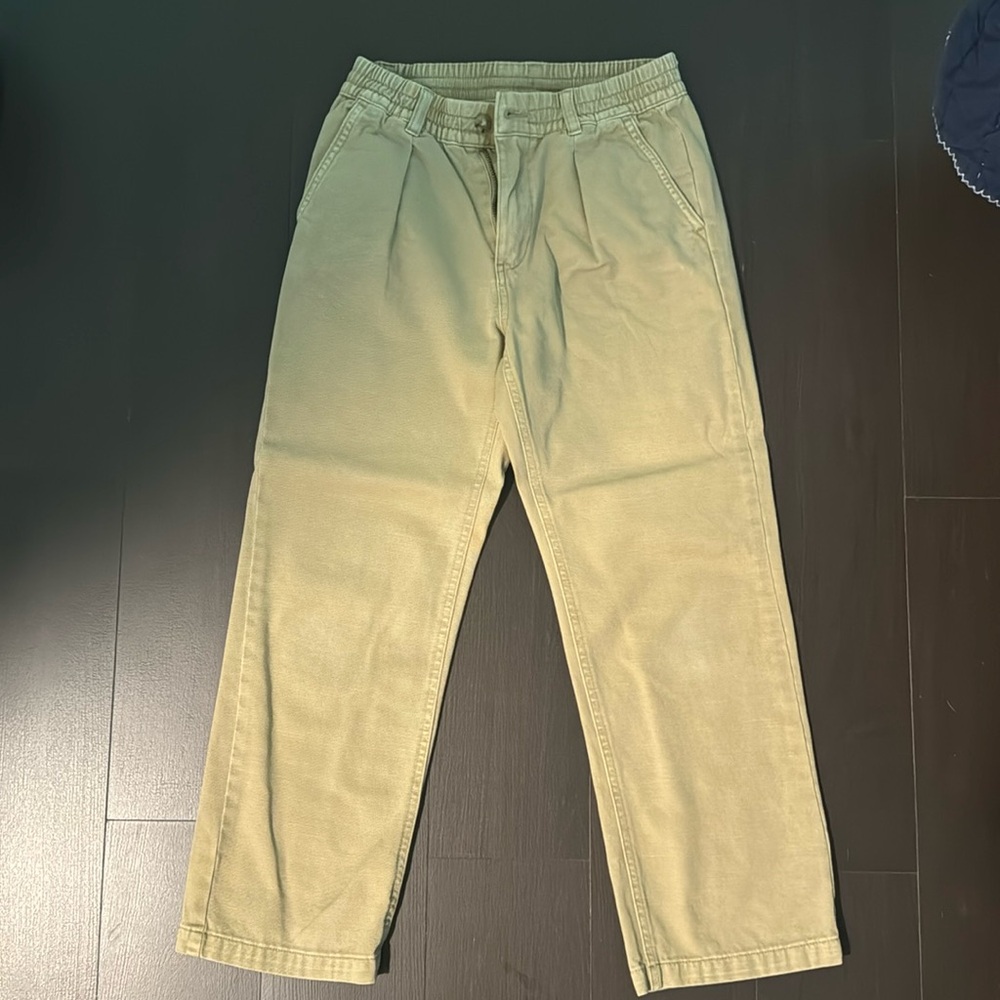 Boys Ralph Lauren Polo khaki pants with drawstring worn once